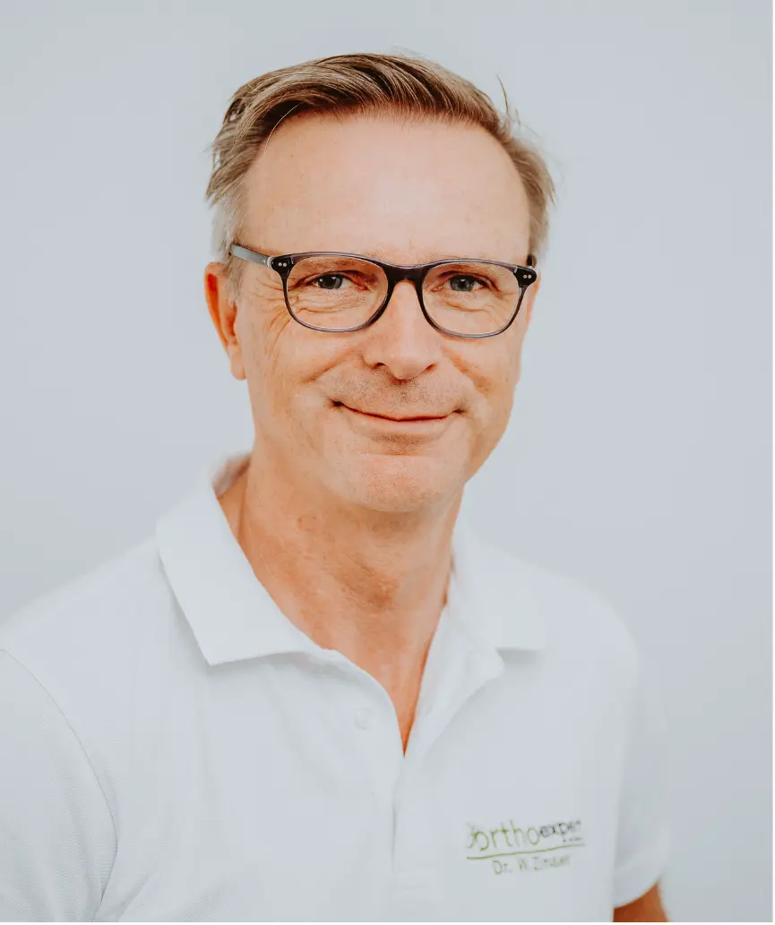 Dr. med. Wolfgang Zinser, Medical Director of ArthroConcept